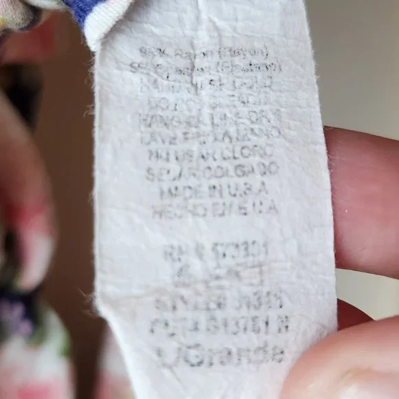 Gilli Floral Culotte Dress Size Large - Picture 16 of 16